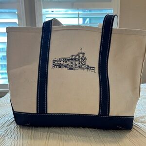 L.L Bean Canvas Tote Bag
